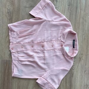 Suzy Shier Pink Blouse